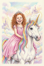 Unicorn Princess Portrait 3